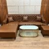 Sofa góc nhấn nút AQ (3m)