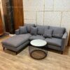Sofa góc tay vuông 3 gối AQ (2m4)